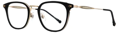 Produktbild von Matsuda M3113 BRUSHED GOLD MATTE BLACK 50/22/142 Uni Brillen
