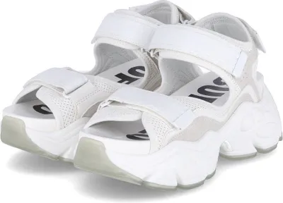 Produktbild von Buffalo Damen Plateau Sandale Binary creme weiß