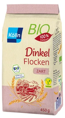 Produktbild von Kölln  Dinkelflocken zart 10x450g Sparpaket