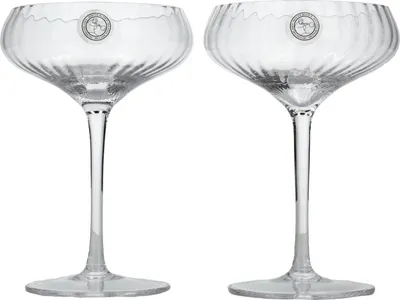 Produktbild von Arinto Martiniglas 2er Set, 30 cl, mit langem Stiel und konischer Schale