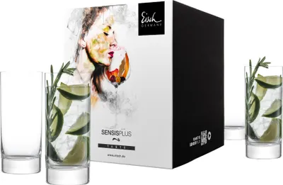 Obrázok produktu pre Eisch SUPERIOR SENSISPLUS Sada 4 dlhých pohárov na nápoje