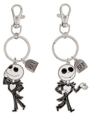 Productafbeelding van Disney Nightmare Before Christmas Jakks Skellington set met 2 sleutelhangers
