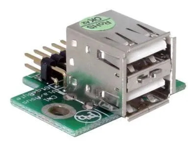 Immagine prodotto di DELOCK USB Adapter Pinheader -> 2x A St/Bu horizontal