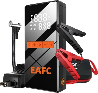 Immagine prodotto di Avviatore di emergenza per auto, banca di energia portatile, compressore d'aria, pinza intelligente EVA1