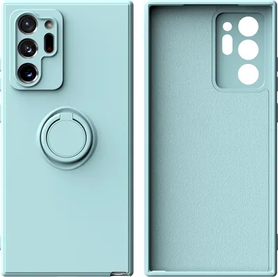 Produktbild von Galaxy Note 20 Ultra Handyhülle, Ring Halter Ständer Kratzfeste Weiche Silikon schutzhülle für Samsung Galaxy Note 20 Ultra 5G