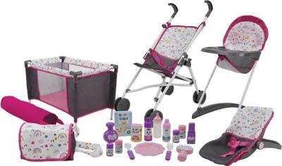 Produktbild von Großes Puppenspielset, 21 Teile