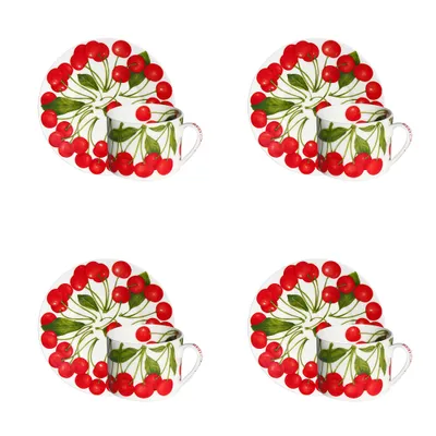 Produktbild von Taitù Red Cherry - Kaffee-/Teetasse m. U. 23 cl
