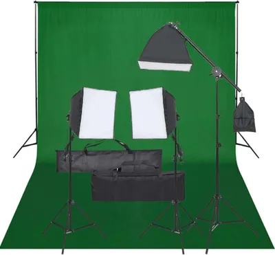 Obrázok produktu pre Sada do fotoštúdia so svetlami a pozadím