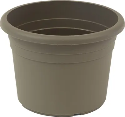 Zdjęcie produktu dla Doniczka Fiona Taupe Ø 50 cm - mrozoodporna i odporna na promieniowanie UV