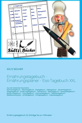 Produktbild von Ernährungstagebuch - Ernährungsplaner - Ess-Tagebuch XXL