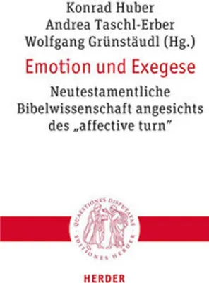 Produktbild von Emotion und Exegese