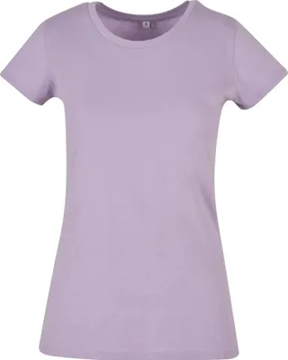 Image de Build Your Brand Basic BB012 | LadiesŽ Basic Tee Manches courtes insérées - Couleur : Lilas - Taille : XL
