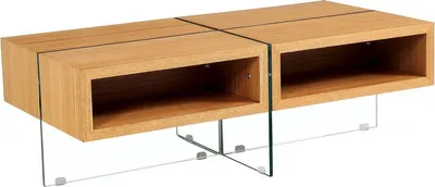 Produktbild von Couchtisch "Milano" - 120 x 60 x 40 cm - Eichenfinish