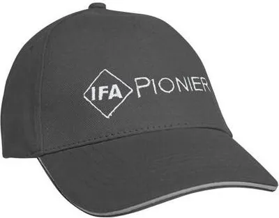 Produktbild von Baseballcap mit Einstickung IFA Pionier 67021 versch. Farben Color - grau