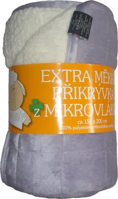 Produktbild von Mikrofaser-Decke Sheep stitch light grey 150x200 cm