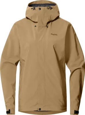 Produktbild von Haglöfs Damen Breeze Proof Regenjacke Oak Brown M