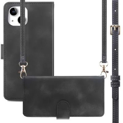 Imagen del producto de Funda Tipo Libro con Cuerda para Apple iPhone 14 / 13 -