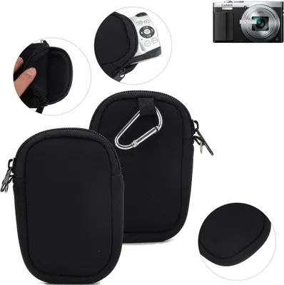 Produktbild von K-S-Trade® Kameratasche kompatibel mit Panasonic Lumix DMC-TZ71 Schutz-Hülle Kompaktkamera Tasche Travelbag sleeve case Neopren-Hülle Fototasche
