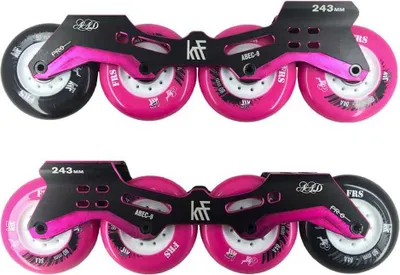 Produktbild von Krf Angel 4x80 Set Inline-skates Rosa 246 mm Rosa 246 mm