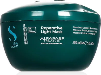 Obrázok produktu pre Alfaparf Milano Semi Di Lino Reconstruction Reparative Light Mask maska s regeneračným účinkom 200 ml
