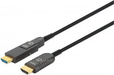 Produktbild von MANHATTAN HDMI LWL Stecker-Stecker/MicroHDMI St 4K@60Hz 20m