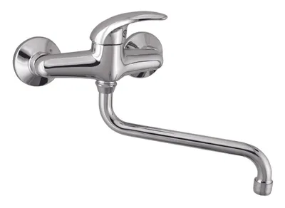 Obrázek produktu pro Nástěnná dřezová/umyvadlová baterie páková Novaservis Metalia 55 chrom 55070/T,0