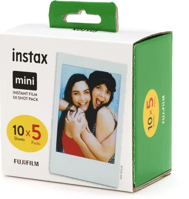 Produktbild von Fujifilm Instax Mini Sofortbildfilm 50 Stück(e) 54 x 86 mm