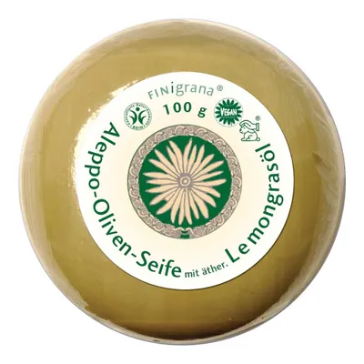 Produktbild von Aleppo Lemongras Seife - Rund 100g