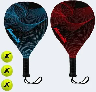 Produktbild von Padel Tennis Set Schläger & 3 Bälle 2f sort.