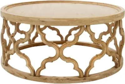 casa padrino luxus designer wohnzimmertisch couchtisch wohnzimmer hotel runder tisch holztisch tannenholz möbel