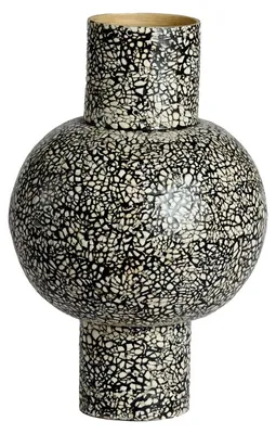 Produktbild von Light&living Vase, Dekor, Ø 30 x 45 cm, GIRONA, Bambus, Schwarz-Creme