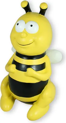 Produktbild von Gartenstecker Biene 35 cm Bienen Figur sitzend Bienen Deko Bienen Gartenfigur