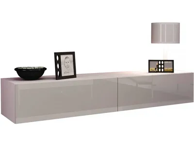 Obrázek produktu pro Televizní stolek ASHTON 180 - lesklý bílý