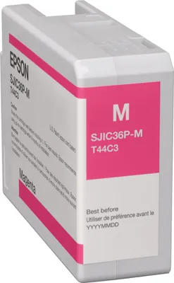 Produktbild von Epson Tinte C13T44C340 SJIC36P(M) Magenta