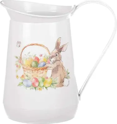 Immagine prodotto di Autronic Vaso in metallo con design pasquale OK6371