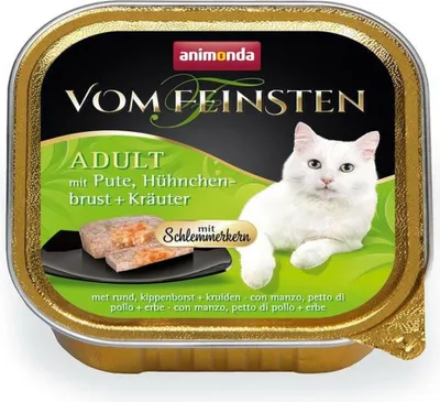 Produktbild von animonda Vom Feinsten 83265, Adult, jede Rasse, Huhn, Türkei, 100 g, Getreidefrei, Ohne Soja