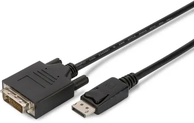 Produktbild von DIGITUS DisplayPort Adapterkabel 5m 8K schwarz