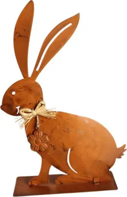 Produktbild von Dekofigur Hase sitzend H32cm