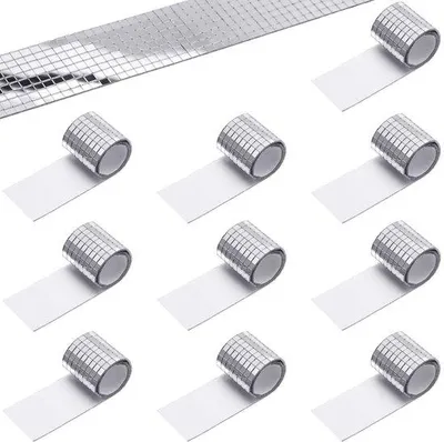 Obrázok produktu pre Samolepiace sklenené mozaikové nálepky na stenu, 5 x 5 mm, 4720 kusov