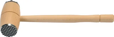 Obrázek produktu pro KESPER Fleischklopfer Holz, Metallbeschläge, Länge: 320 mm