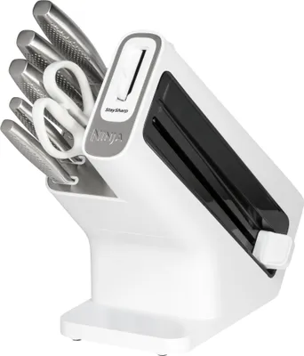 Zdjęcie produktu dla Ninja StaySharp K62006EUWH 6-częściowy zestaw noży blok z ostrzałką nowy