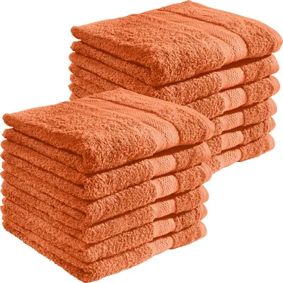 Produktbild von REDBEST Handtuch Chicago" 12er-Pack terra 50x80 cm"