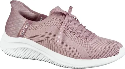 Produktbild von Skechers Slip-Ins-Ultra Flex 3.0, Damen Strick Sneakers, Sportschuhe in mauve, Air Cooled Memory Foam-Fußbett, anziehen ohne Hände zu gebrauchen
