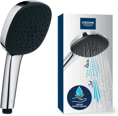Image de Grohe Quickfix Vitalio Comfort Douchette à main 110 x 110 mm chrome 2639710E