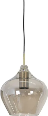 Produktbild von Light & Living - Hängeleuchte Rakel - Antik Bronze - Ø20cm Hängelampe - Esstischlampe - Wohnzimmerlampe - Schlafzimmerlampe - Wohnzimmer