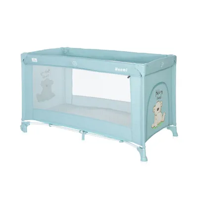 Immagine prodotto di Lettino da viaggio Lorelli NOEMI 1 strato BLUE SURF TEDDY