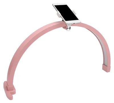 Zdjęcie produktu dla 22-calowa lampa do manicure LED z uchwytem na telefon