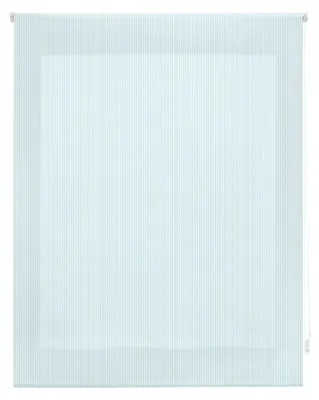 Rollo Streifen, Stoff, Türkis, 160x250 cm