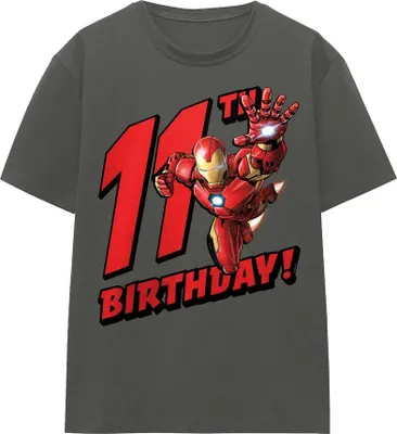 Image de Iron Man - T-shirt pour femme TV25318 (S) (Charbon de bois)