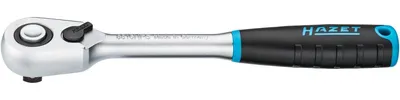 Produktbild von HiPer Feinzahn-Umschaltknarre 8816HPS, 3/8" (schwarz/blau, Betätigungswinkel 4°, Sicherheitsverriegelung)